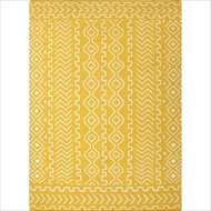 Jaipur Doha Rug from Urban Bungalow Collection - Old Gold