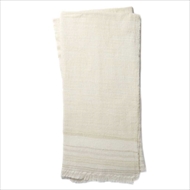 Magnolia Home by Joanna Gaines Alissa Ivory & Beige Throw Blanket