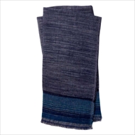 Magnolia Home by Joanna Gaines Alissa Navy & Teal Throw Blanket