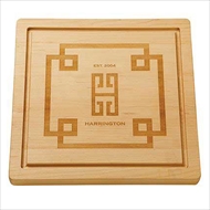 Maple Leaf 14" Square Cutting Board w/o Handle - 1414SQNH