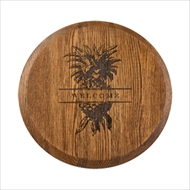 Maple Leaf 16" Espresso Lazy Susan - 16OAKLAZY-Espresso
