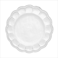 Arte Italica Home Bella Bianca Beaded Salad Plate