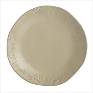 Arte Italica Home Graffiata Taupe Dinner Plate