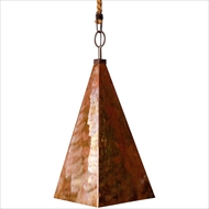 Lowcountry Originals Lighting Copper Pyramid Pendant Chandelier 